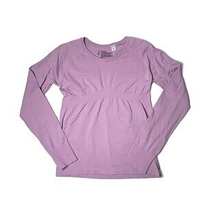 Z by Zella Pink Long Sleeve Performance Top Size Large